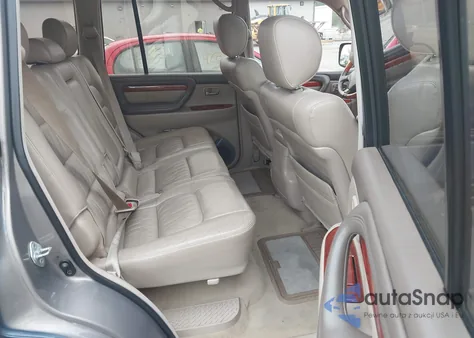 2000 Lexus Lx 470 из США, поврежденный, VIN JT6HT00W3Y0124720